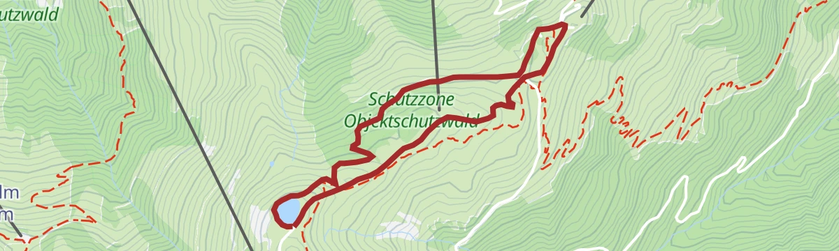 Route map: Panoramarundweg am Hahnenkamm